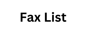 Fax List