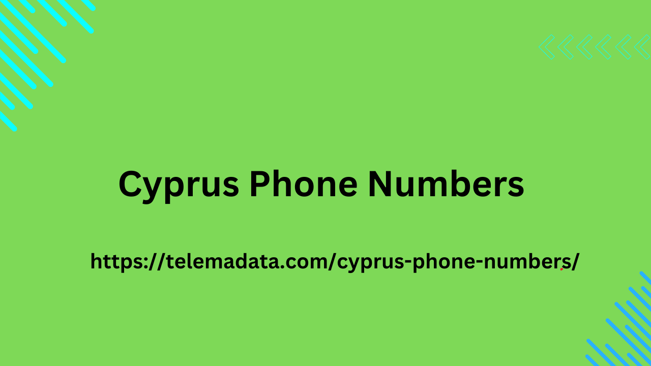 Cyprus Phone Numbers