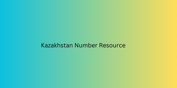 Kazakhstan Number Resource